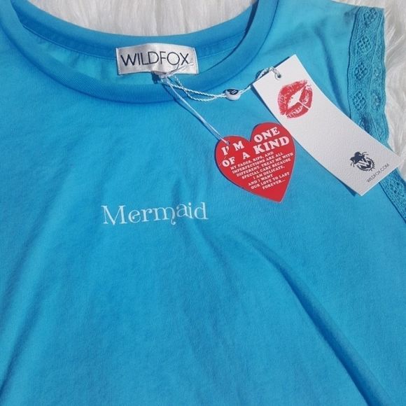Nwt* Wildfox Mermaid Top - Picture 1 of 4